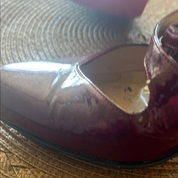 Christian Louboutin Burgundy Women's Shoes - Picture 6 of 12